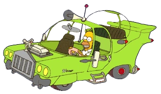 Homer Simpson Car